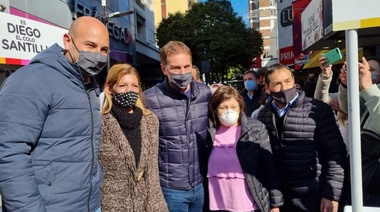 Desde Quilmes, Santilli dijo que "las clases tienen que ser presenciales"