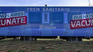 El Tren Sanitario inicia su cuarto tramo y visitará 9 estaciones en la provincia de Buenos Aires