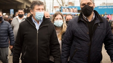 San Martín: fuerte respaldo de Gustavo Posse a Ramiro Alonso López y Alexia Carusso