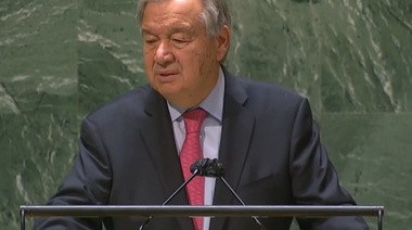 António Guterres: "el mundo debe despertarse, estamos al borde de un abismo"