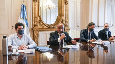 Juan Manzur encabeza esta mañana la primera reunión del Gabinete
