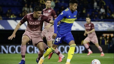 Boca venció a Lanús en la Bombonera en el reencuentro con su gente