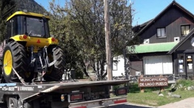 Ambiente entregó a la Comarca Andina maquinaria para combatir y prevenir incendios forestales