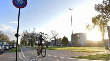El Municipio finalizó la nueva bicisenda de Avenida 32