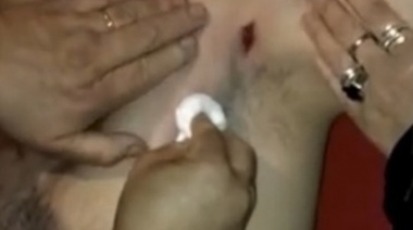 Un técnico del ascenso fue herido de bala en pleno partido