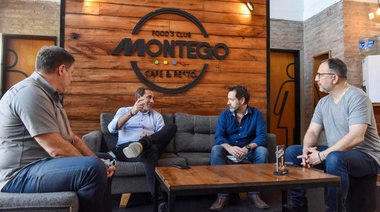 Garro y Perechodnik con comerciantes: “el 14 elegimos si el camino es poner trabas al emprendedor o allanarle el camino”