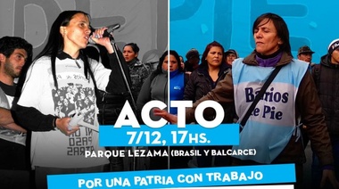 Realizan hoy acto a 20 años de la fundación del Movimiento Barrios de Pie-Libres del Sur