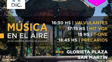 Calles Culturales: la histórica Glorieta de Plaza San Martín vuelve a brillar con artistas locales