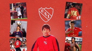 El "Rojo" acompaña al "Kun": "De Independiente al mundo, para toda la vida"