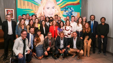 Alberto Fernández y Grupo Callao celebraron el cierre del año en el Santa Evita
