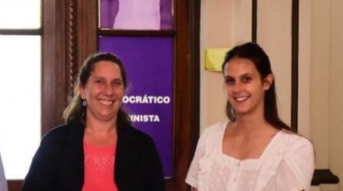 Dos voces radicales fuertes: una sugestiva foto de trabajo que dice bastante en la política local
