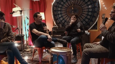 Divididos cerró el año con un mini-concierto y una distendida entrevista por Nacional Rock