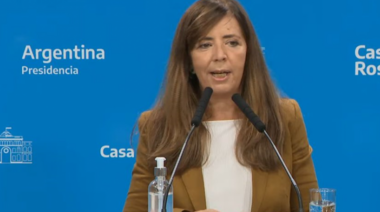 "El FMI pide un ajuste que el Gobierno nacional no está dispuesto a aplicar", dijo la vocera presidencial