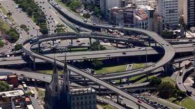 Estado del tránsito y transporte en rutas nacionales y accesos a la ciudad de Buenos Aires