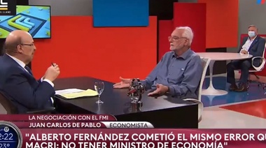 Juan Carlos de Pablo calificó a Joseph Stiglitz como “un caradura” por haber elogiado el trabajo de Martín Guzmán