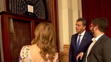 Boric, reunido con Massa y Abdala Ledesma en el Congreso