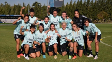 Con el regreso de Banini, la Selección femenina practicó de cara a los amistosos con Chile
