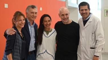 Rodríguez Larreta recorrió junto a Mauricio Macri una escuela en Nueva Pompeya: “Entendemos a la educación como política de Estado”