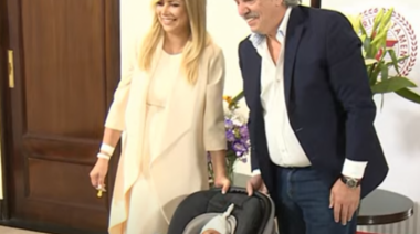 Alberto Fernández y Fabiola Yañez presentaron a su hijo: "Es un oasis en un tiempo tan difícil"