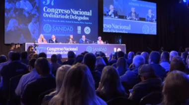 "Yo a los problemas no los oculto", afirmó Alberto Fernández al hablar ante trabajadores de Sanidad