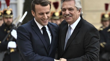 Alberto Fernández se reunirá el viernes en París con su par francés, Emmanuel Macron