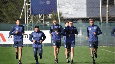 Racing se entrenó con la mente puesta en la semifinal de la Copa de la Liga ante Boca Juniors