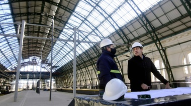 Garro en la obra de la Estación de Trenes: “es un ejemplo de cómo se puede trabajar en equipo para resolver reclamos históricos"