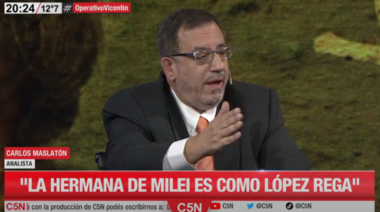 Maslaton comparó a Karina Milei con “el entorno de López Rega que tenía Perón”