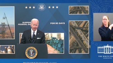 Biden culpa a Putin del precio de la nafta en EEUU y pide suspensión de impuestos por tres meses