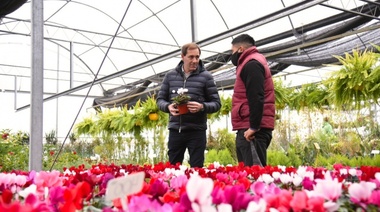 Garro en Mercoflor: "Nuestra Ciudad tiene el cordón productivo más grande del país"