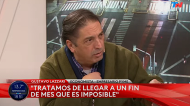Gustavo Lazzari: “tratamos de llegar a un fin de mes que es imposible”