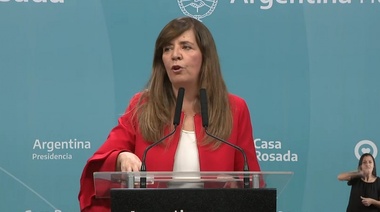 Cerruti: "La ministra Batakis va a presentar el equipo apenas lo tenga confirmado"