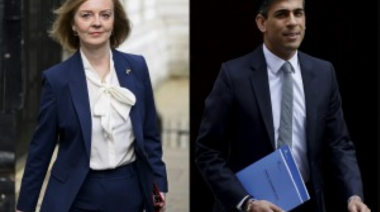 Sunak y Truss, finalistas en la carrera para ser el próximo primer ministro del Reino Unido