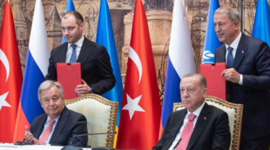 Turquía anuncia inicio del trabajo conjunto para la exportación de granos de Ucrania