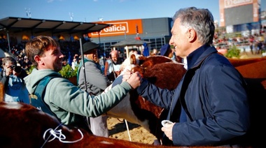 Macri fue ovacionado en La Rural: “he venido a ratificar mi apoyo al campo”, dijo