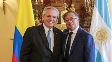 Alberto Fernández participó de la asunción de Gustavo Petro, presidente electo de Colombia