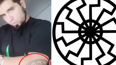Los tres tatuajes neonazis del detenido acusado de intentar matar a Cristina