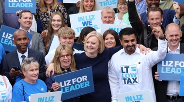 Liz Truss fue elegida como la nueva primera ministra del Reino Unido