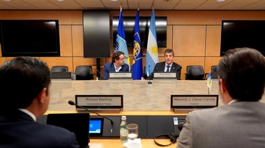 Massa se reúne con el director gerente de Operaciones del Banco Mundial
