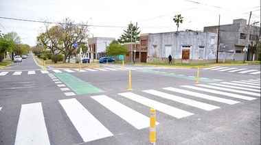 Nueva ciclovía en Tolosa: finalizó el tramo que une el Parque Lineal con la Avenida Antártida