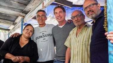 Santilli recorrió La Matanza junto a Valenzuela: “el modelo y relato K está terminando”