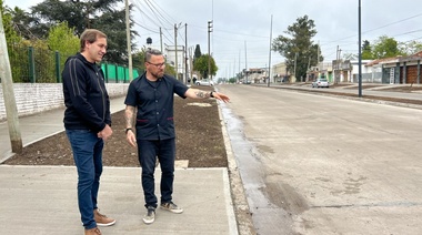 Avenida 32: con un 57 % de ejecución, avanza la obra que unirá a distintos barrios de la zona oeste
