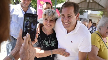 Garro encabezó los festejos por el ‘Día del Jubilado’ en Villa Elvira