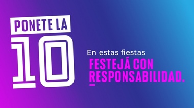 Municipio platense refuerza la campaña de festejo responsable con recomendaciones para los jóvenes