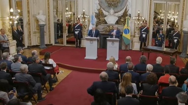 Alberto Fernández y Lula da Silva firman convenios