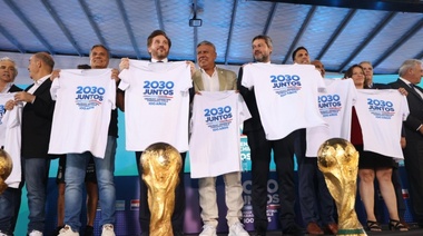 Argentina, Uruguay, Paraguay y Chile, juntos por "el sueño" de ser sede del Mundial 2030