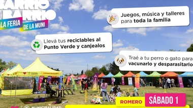 ‘Barrio x Barrio’ desembarca en Romero con servicios municipales, clases de RCP y talleres
