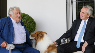 Fernández recibió en Olivos al expresidente uruguayo José Mujica