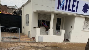 A pocos días de su inauguración, atacan a una Casa Libertaria de Milei en La Plata