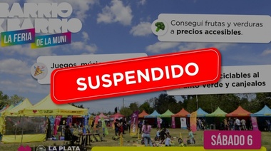 Por cuestiones climáticas, se suspendió la jornada de 'Barrio x Barrio' en Tolosa